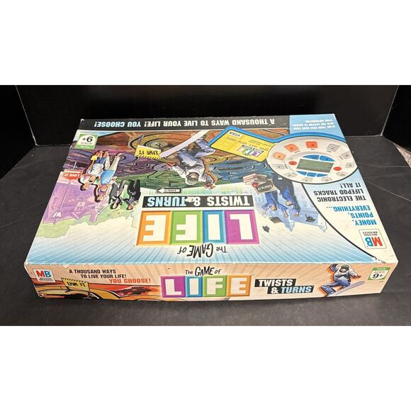 The Game of Life Twists & Turns Milton Bradley Board Game 100% Complete Tested - Picture 15 of 16
